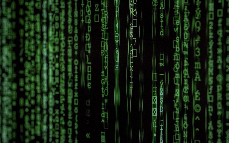 Matrix movie still